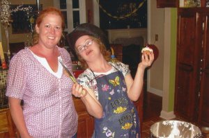 With big sister Lili